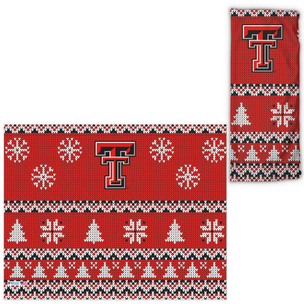 Wholesale-Texas Tech Red Raiders / Ugly Sweater Ugly Sweater Fan Wraps