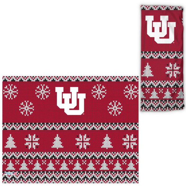 Wholesale-Utah Utes / Ugly Sweater Ugly Sweater Fan Wraps