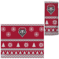 Wholesale-New Mexico Lobos / Ugly Sweater Ugly Sweater Fan Wraps