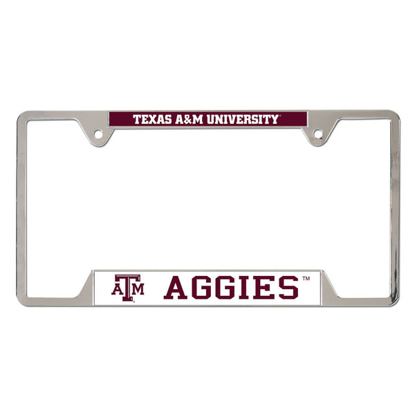 Texas A&M Aggies Metal License Plate Frame