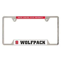 NC State Wolfpack Metal License Plate Frame