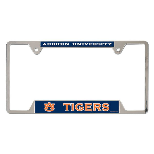 Auburn Tigers Metal License Plate Frame