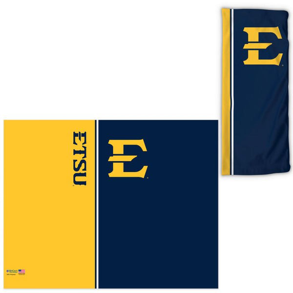 Wholesale-East Tennessee State Buccaneers Vertical Split Fan Wraps