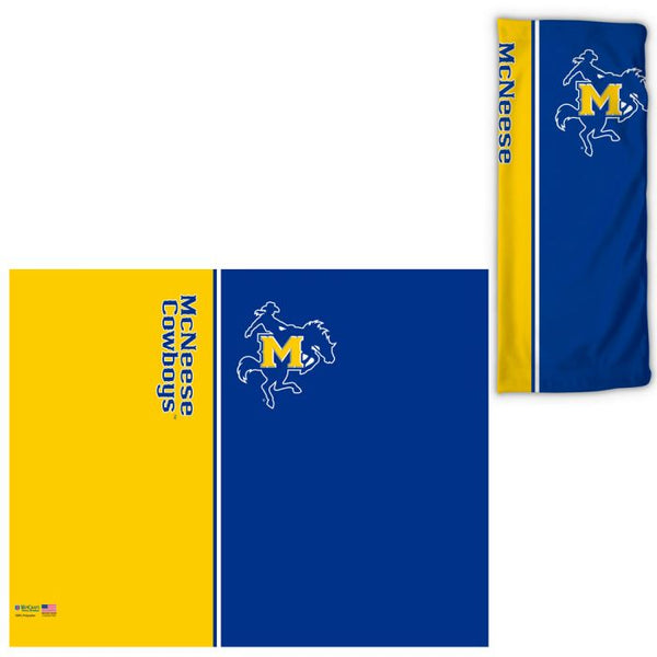 Wholesale-McNeese State Cowboys Vertical Split Fan Wraps