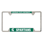 Wholesale-Michigan State Spartans Metal License Plate Frame