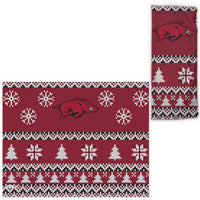 Wholesale-Arkansas Razorbacks / Ugly Sweater Ugly Sweater Fan Wraps