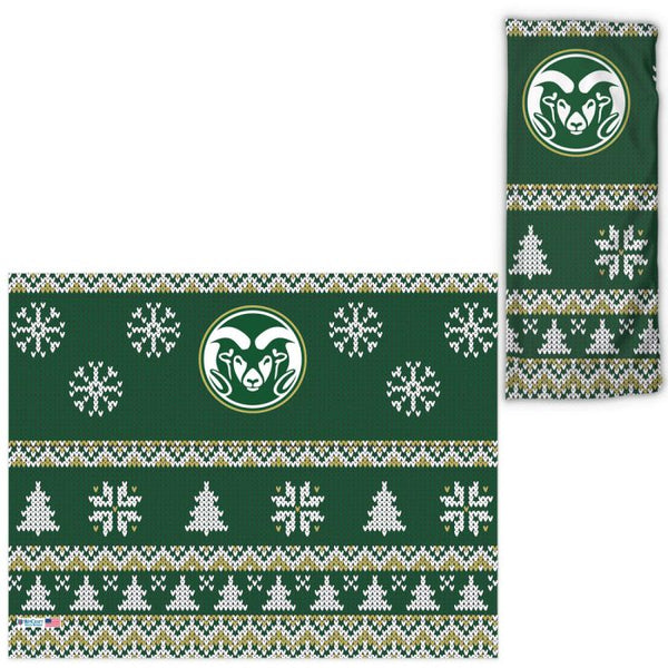 Wholesale-Colorado State Rams / Ugly Sweater Ugly Sweater Fan Wraps