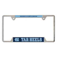North Carolina Tar Heels Metal License Plate Frame