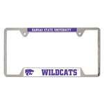 Kansas State Wildcats Metal License Plate Frame