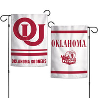 Wholesale-Oklahoma Sooners / Vintage Collegiate Garden Flags 2 sided 12.5" x 18"