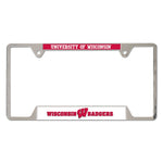 Wholesale-Wisconsin Badgers Metal License Plate Frame