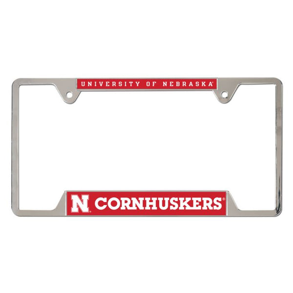 Wholesale-Nebraska Cornhuskers Metal License Plate Frame