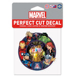Wholesale-Arizona Wildcats / Marvel (c) 2021 MARVEL Perfect Cut Color Decal 4" x 4"