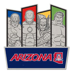Wholesale-Arizona Wildcats / Marvel (c) 2021 MARVEL Collector Pin Jewelry Card