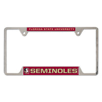 Florida State Seminoles Metal License Plate Frame
