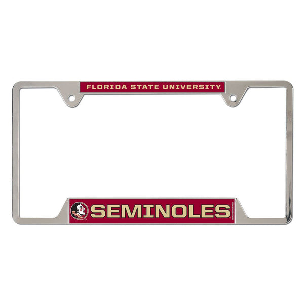 Florida State Seminoles Metal License Plate Frame