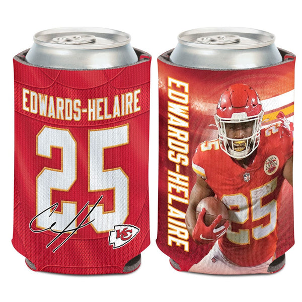 Kansas City Chiefs Can Cooler 12 oz. Clyde Edwards-Helaire