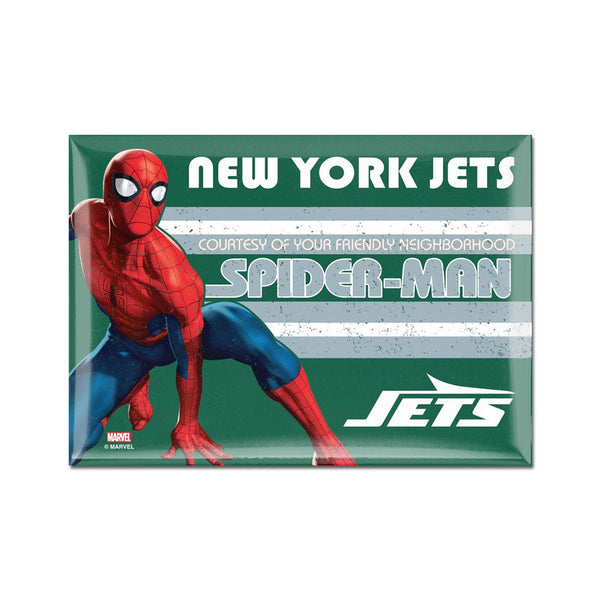 New York Jets / Marvel (c) 2024 MARVEL Metal Magnet 2.5" x 3.5"