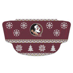 Wholesale-Florida State Seminoles / Ugly Sweater Ugly Sweater Fan Mask Face Covers