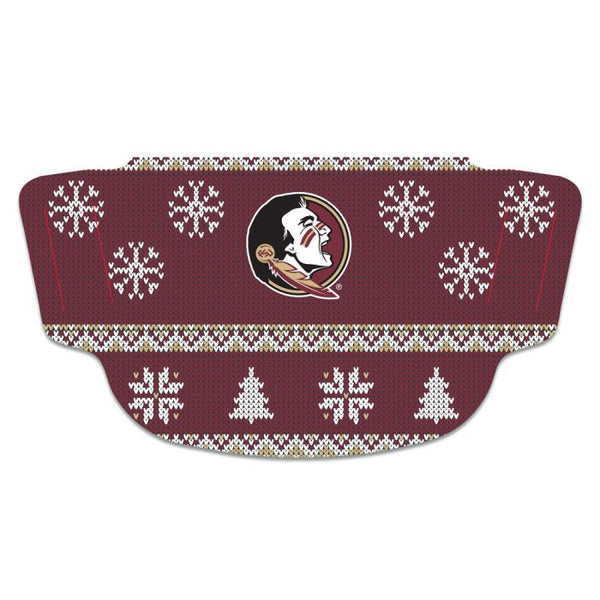 Wholesale-Florida State Seminoles / Ugly Sweater Ugly Sweater Fan Mask Face Covers