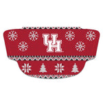 Wholesale-Houston Cougars / Ugly Sweater Ugly Sweater Fan Mask Face Covers