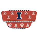 Wholesale-Illinois Fighting Illini / Ugly Sweater Ugly Sweater Fan Mask Face Covers