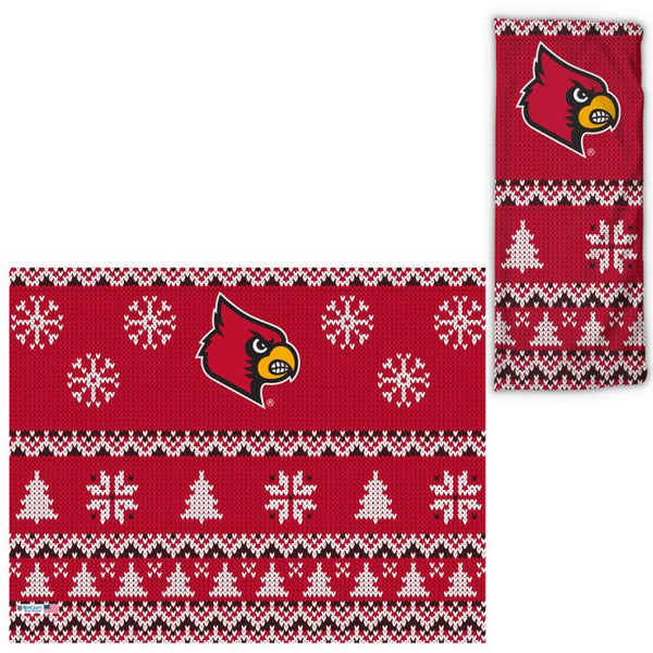 Wholesale-Louisville Cardinals / Ugly Sweater Ugly Sweater Fan Wraps