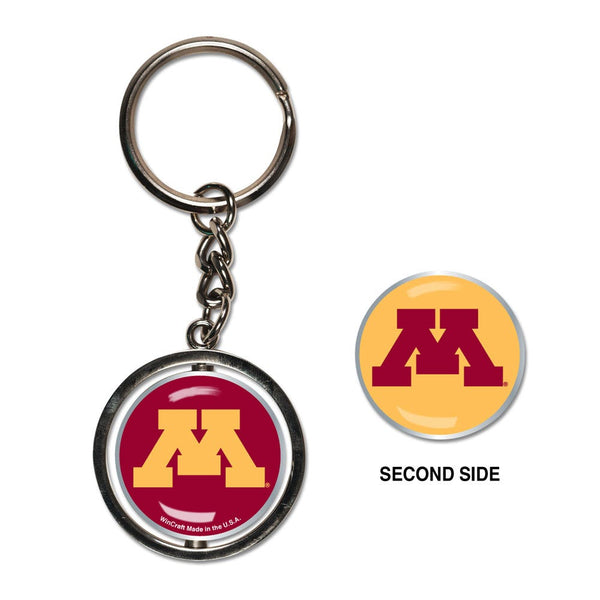 Minnesota Golden Gophers Spinner Key Ring
