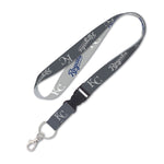 Kansas City Royals Grey Lanyard w/detachable buckle 1"