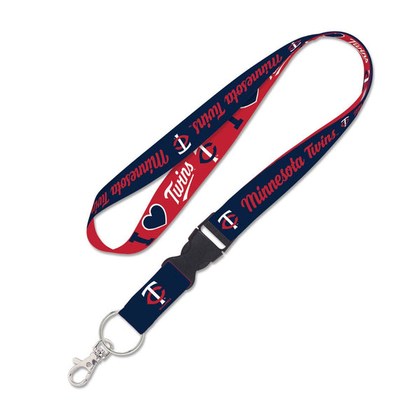 Minnesota Twins Lanyard w/detachable buckle 1"