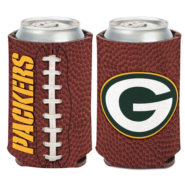 Green Bay Packers Football Can Cooler Football