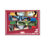 Alabama Crimson Tide / Marvel (c) 2021 MARVEL Metal Magnet 2.5" x 3.5"