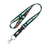 Wholesale-Michigan State Spartans / Marvel (c) 2021 MARVEL Lanyard w/detachable buckle 1"