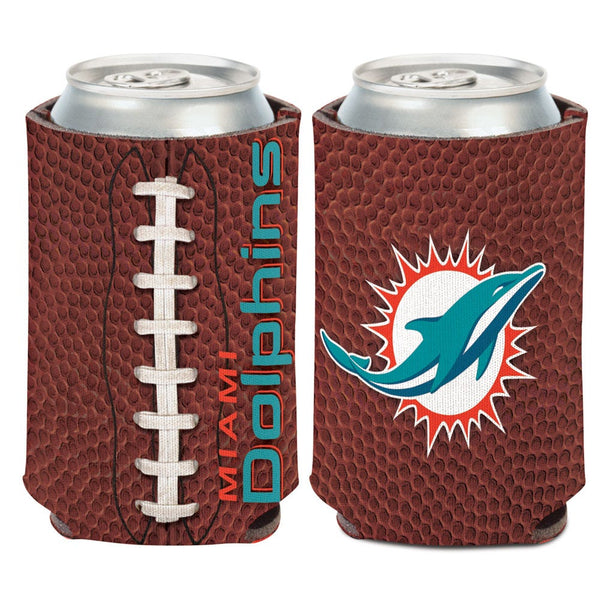 Miami Dolphins Football Can Cooler Football