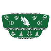 Wholesale-North Texas Mean Green / Littlest Fan MLB Ugly Sweater Fan Mask Face Covers