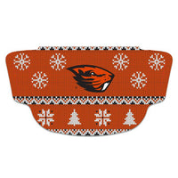 Wholesale-Oregon State Beavers / Littlest Fan MLB Ugly Sweater Fan Mask Face Covers