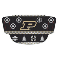 Wholesale-Purdue Boilermakers / Littlest Fan MLB Ugly Sweater Fan Mask Face Covers