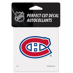 Montreal Canadiens Perfect Cut Color Decal 4" x 4"