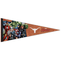 Wholesale-Texas Longhorns / Marvel (C) 2021 Marvel Premium Pennant 12" x 30"