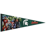 Wholesale-Michigan State Spartans / Marvel (c) 2021 MARVEL Premium Pennant 12" x 30"