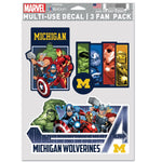 Wholesale-Michigan State Spartans / Marvel (c) 2021 MARVEL Multi Use 3 Fan Pack