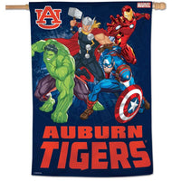 Wholesale-Auburn Tigers / Marvel (c) 2021 MARVEL Vertical Flag 28" x 40"