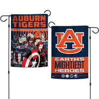 Wholesale-Auburn Tigers / Marvel (c) 2021 MARVEL Garden Flags 2 sided 12.5" x 18"