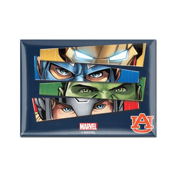 Wholesale-Auburn Tigers / Marvel (c) 2021 MARVEL Metal Magnet 2.5" x 3.5"