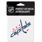 Washington Capitals Perfect Cut Color Decal 4" x 4"