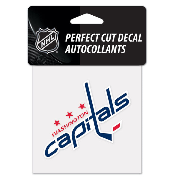 Washington Capitals Perfect Cut Color Decal 4" x 4"