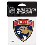 Florida Panthers Perfect Cut Color Decal 4" x 4"