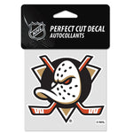Anaheim Ducks Perfect Cut Color Decal 4" x 4"