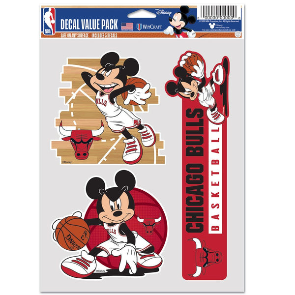 Chicago Bulls / Disney Multi Use 3 Fan Pack