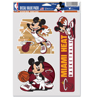 Miami Heat / Disney Multi Use 3 Fan Pack